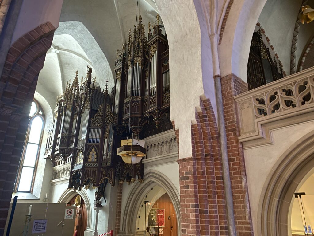 Orgel in der Västerås Domkirche
